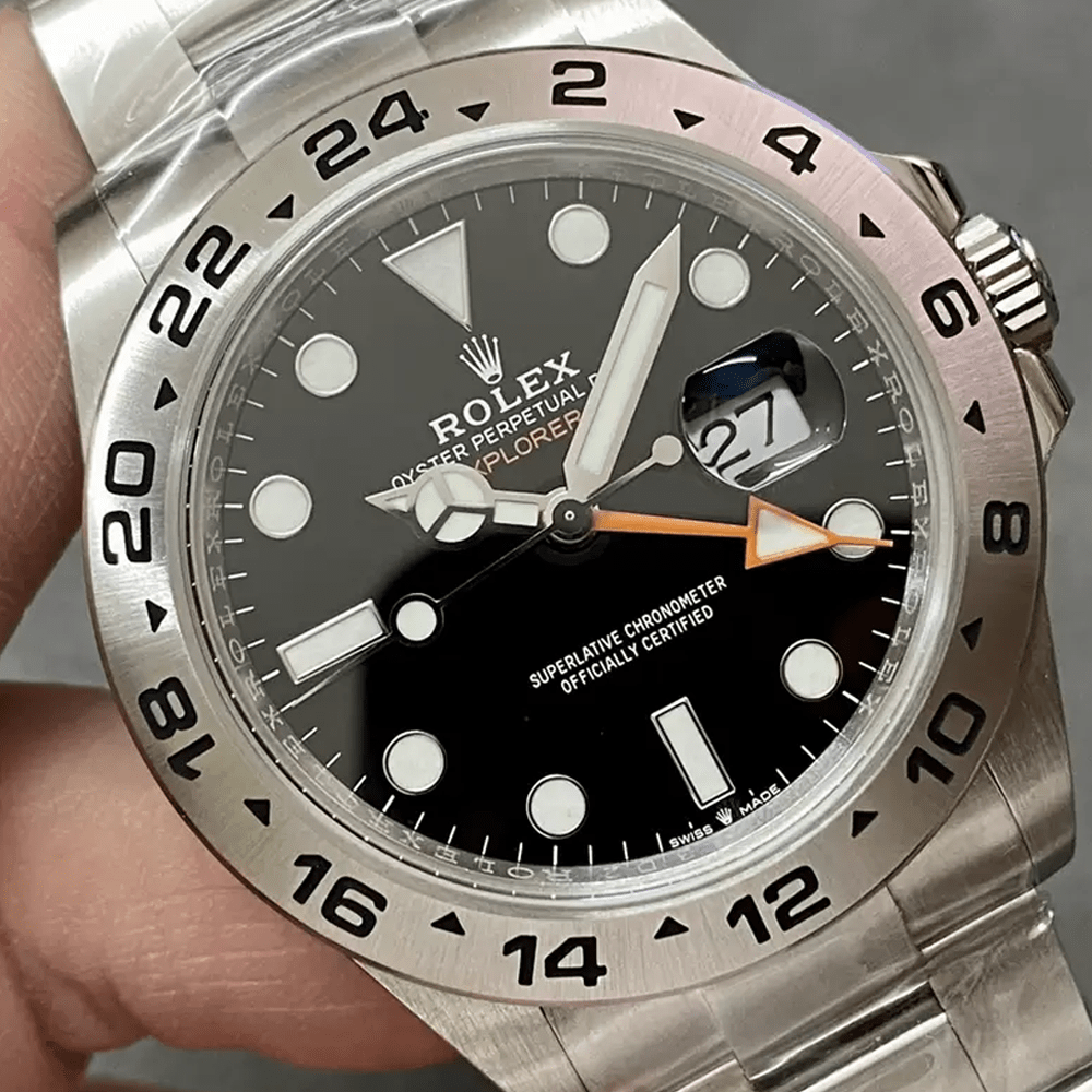 롤렉스 익스플로러 II 검판 다이얼 SS 브레이슬릿 42mm 226570