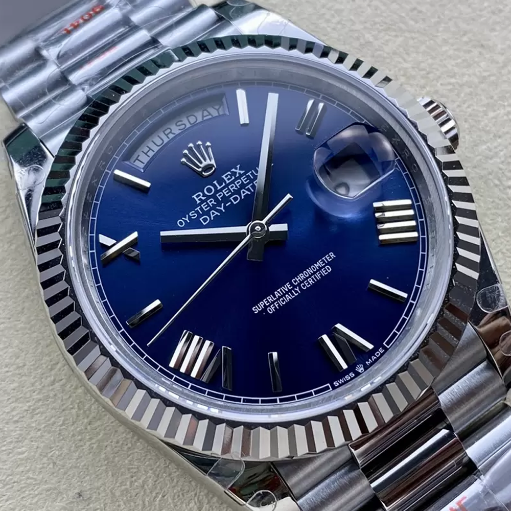 롤렉스 데이데이트 청판 로만 다이얼 40mm V3(텅스텐 헤비 버전) 228236