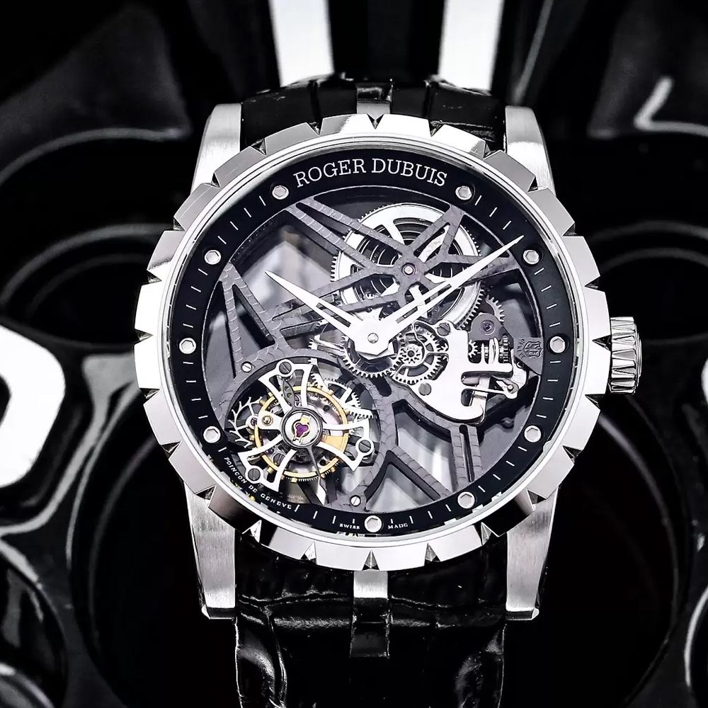 로저드뷔 엑스칼리버 스파이더 투르비옹 45mm V4버전 RDDBEX0393