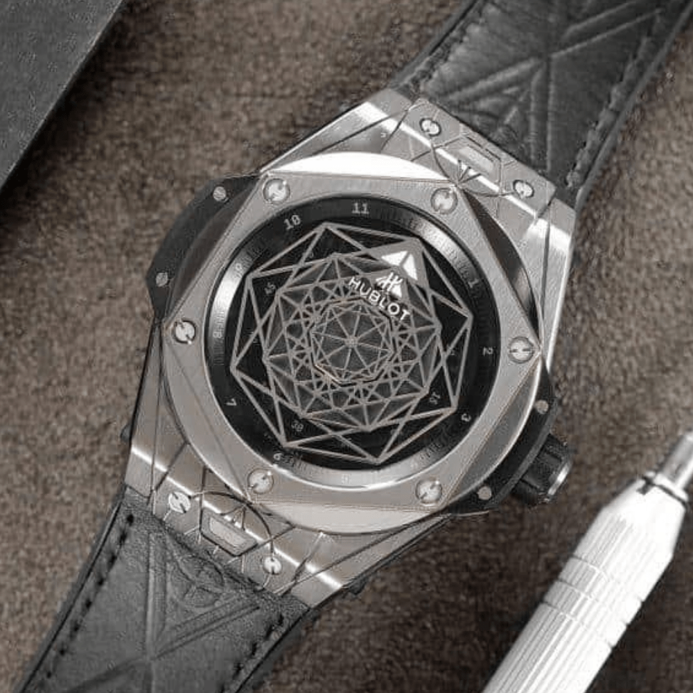 위블로 빅뱅 유니코 상 블루 티타늄 블랙 45mm 415.NX.1112.VR.MXM16