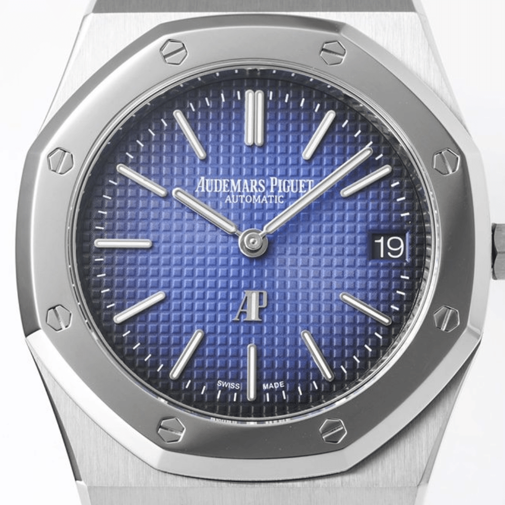 오데마피게 로얄오크 점보 리미티드 에디션 블루 다이얼 SS 브레이슬릿 39mm 15202IP