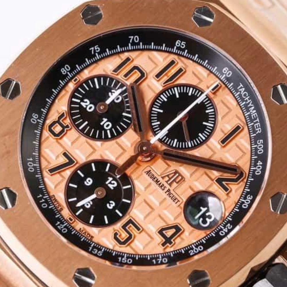 오데마피게 로얄오크 오프쇼어 로즈골드 다이얼 RG 금통 42mm 26470OR