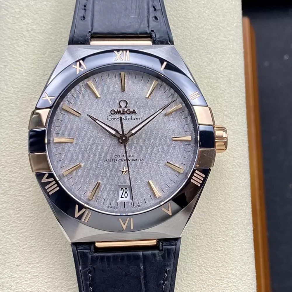 오메가 컨스텔레이션 블랙 세라믹 베젤 41mm 131.23.41.21.06.001