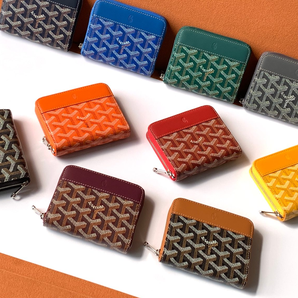 고야드 마티뇽 미니 카드 동전 지갑