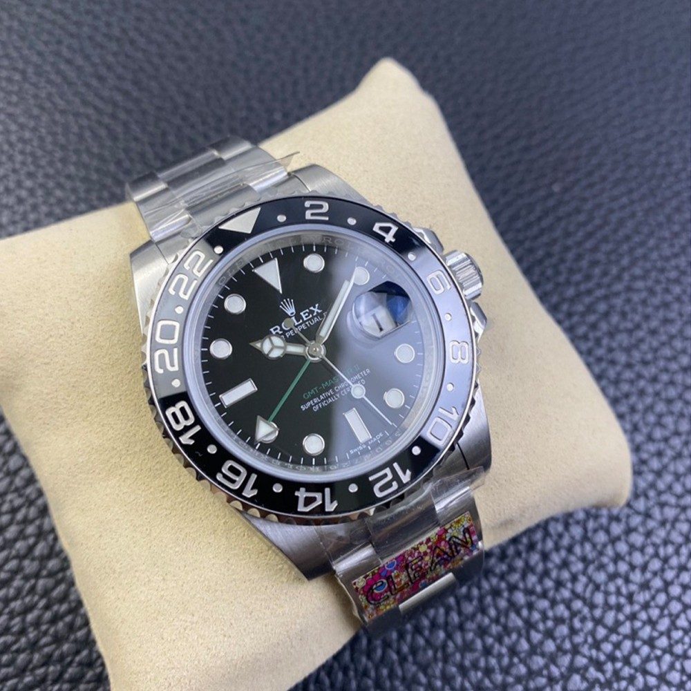 롤렉스 GMT 마스터2 검판 오이스터 브레이슬릿 40mm 116710LN
