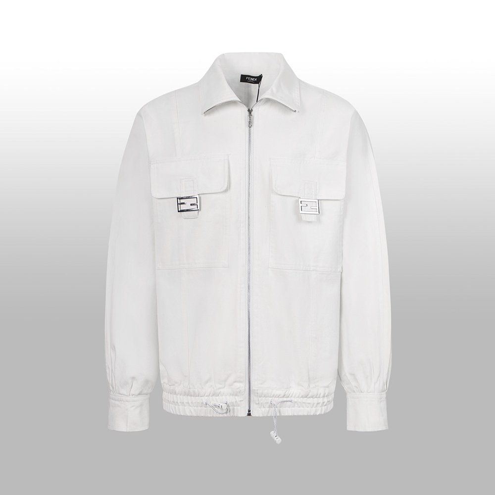 펜디 24FW 워크웨어 워싱 데님 자켓