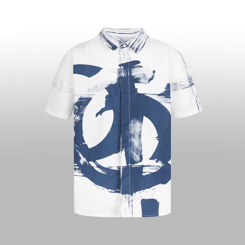 디올 24SS 프린팅 반팔 셔츠