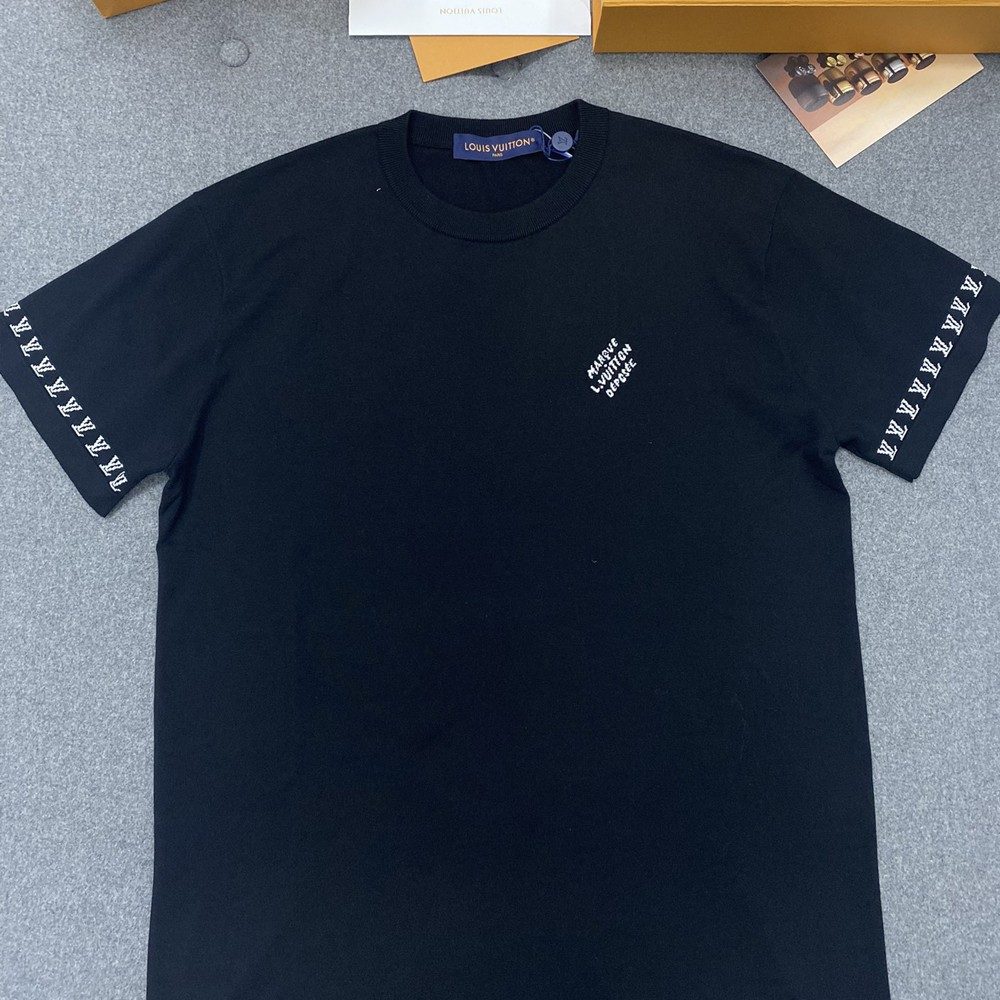 루이비통 24SS 아이코닉 인타르시아 반팔 티셔츠