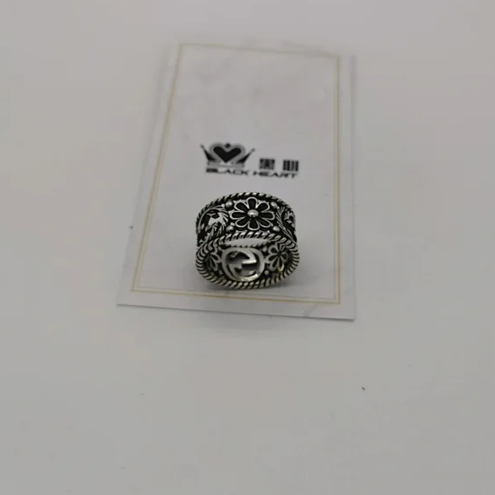 구찌 데이지 플라워 링 12mm