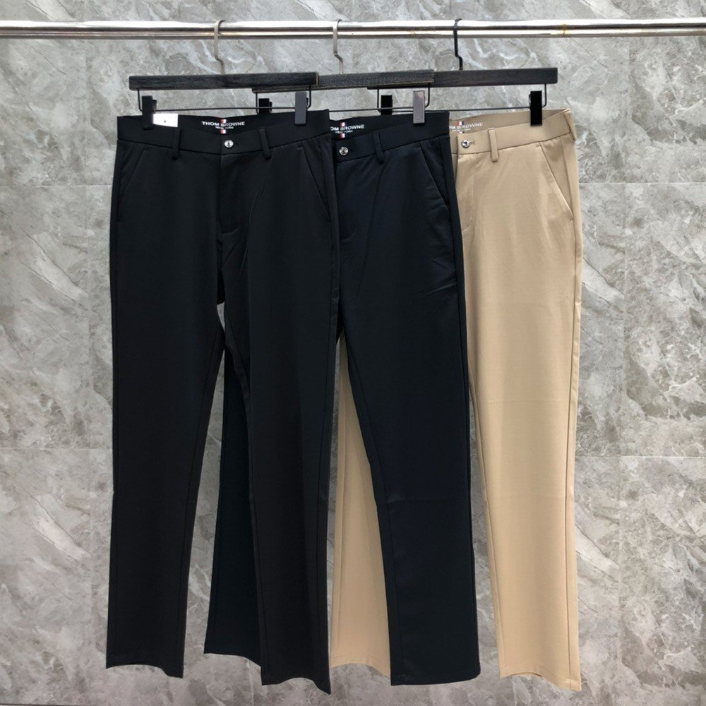 톰브라운 24SS 캐주얼 탄성 슬렉스