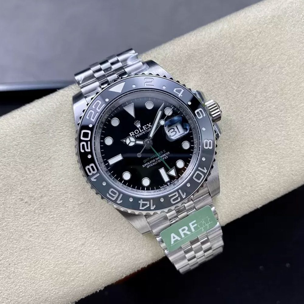 롤렉스 GMT 마스터2 브루스 웨인 쥬빌레 브레이슬릿 40mm 126710 GRNR