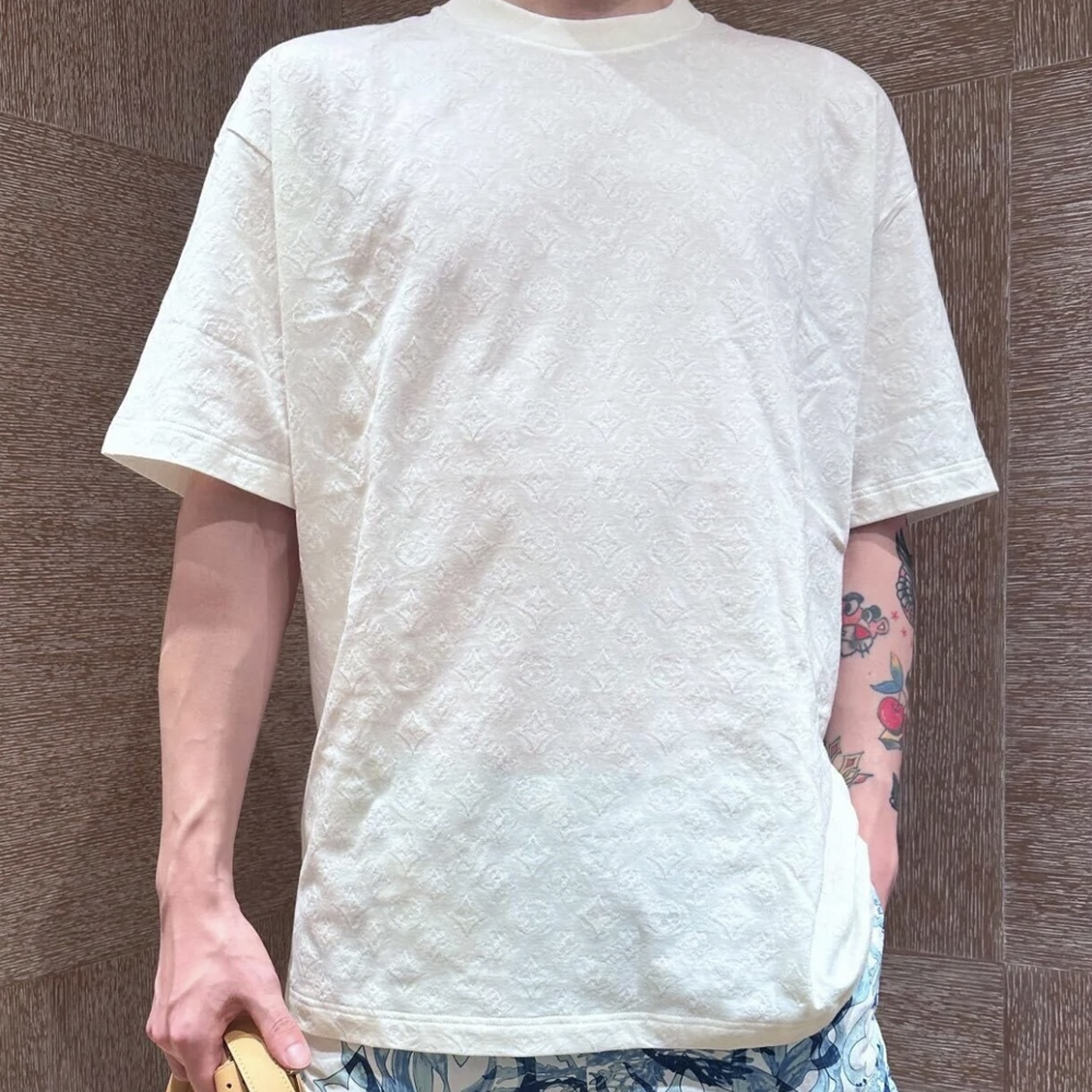 루이비통 모노그램 필 쿠페 코튼 티셔츠