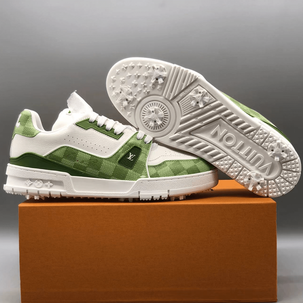 루이비통 LV 트레이너 스니커즈 다미에 그린