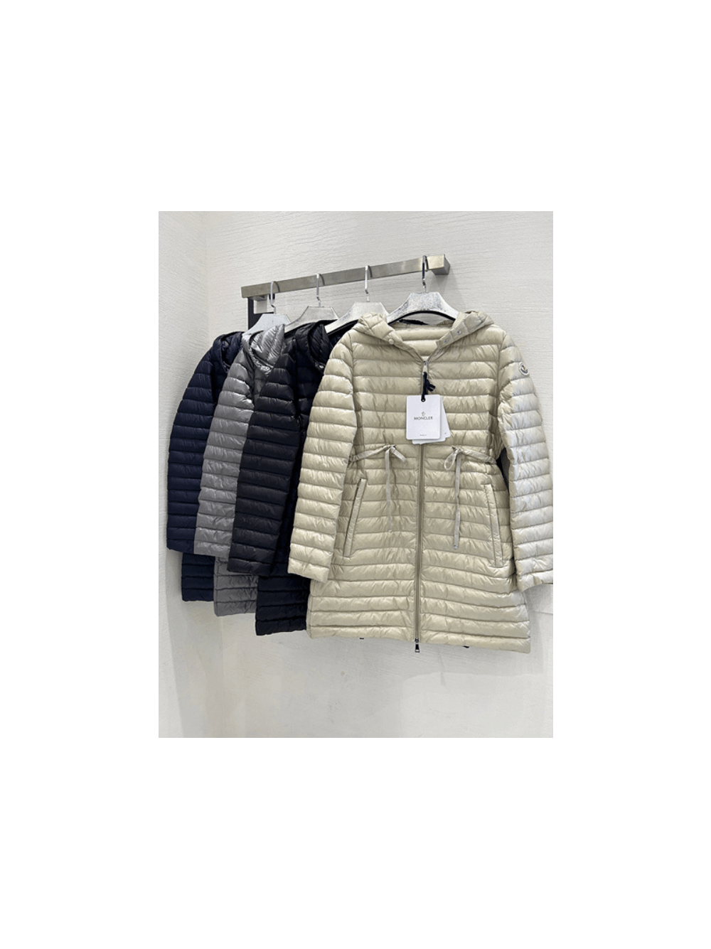 몽클레어 바벨 롱 경량패딩