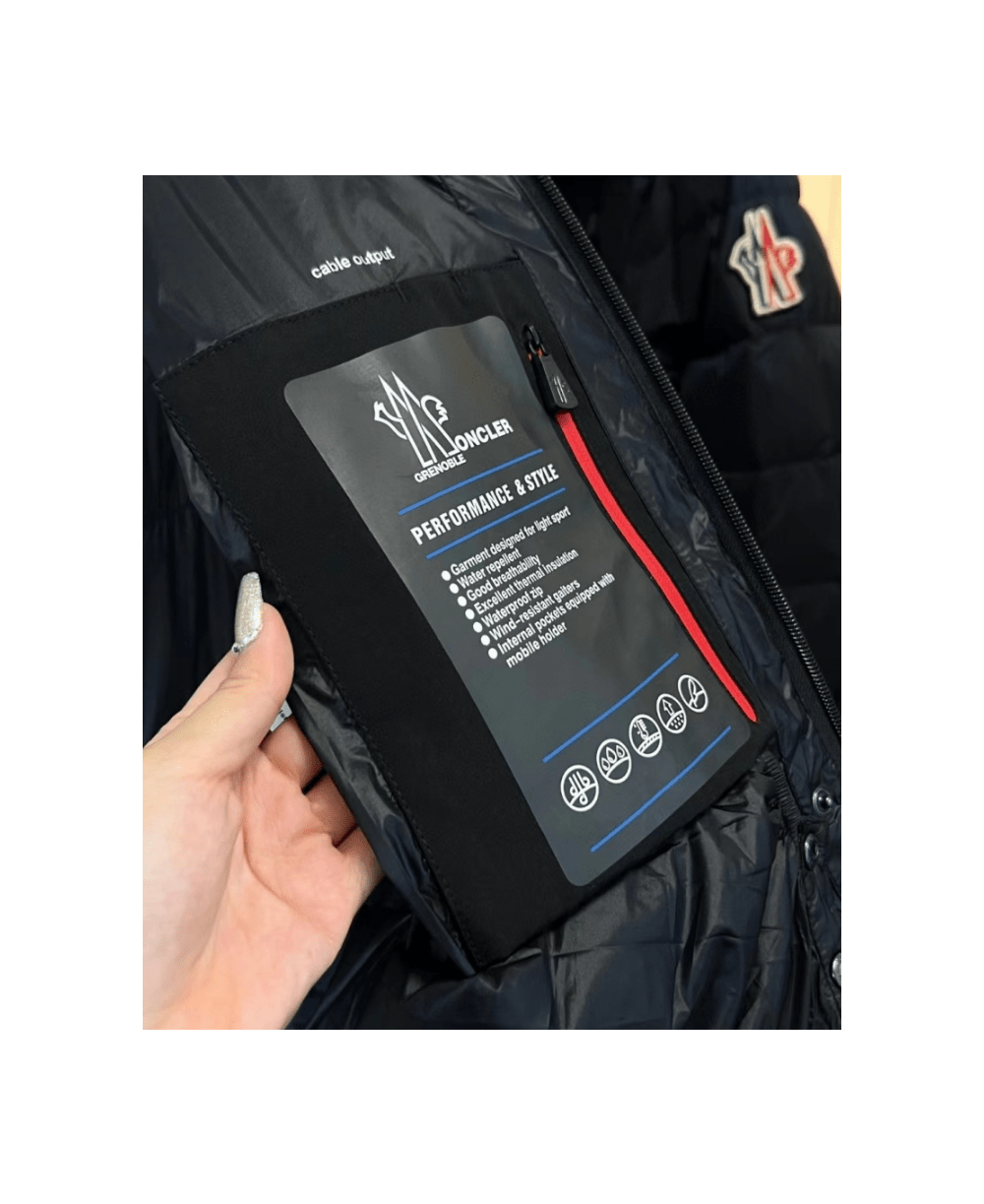 몽클레어 그레노블 4180885 RODENBERG블랙패딩 (남녀공용)