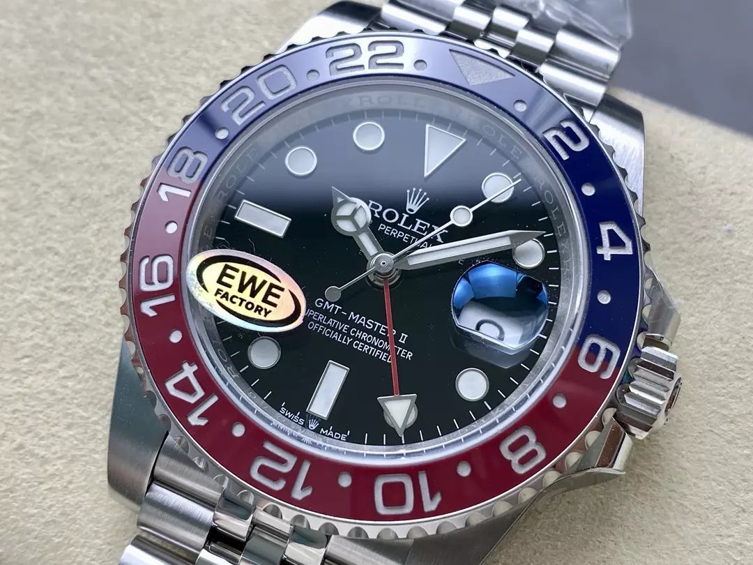 롤렉스 GMT 마스터2 펩시걸 쥬빌레 브레이슬릿 40mm 126710 BLRO