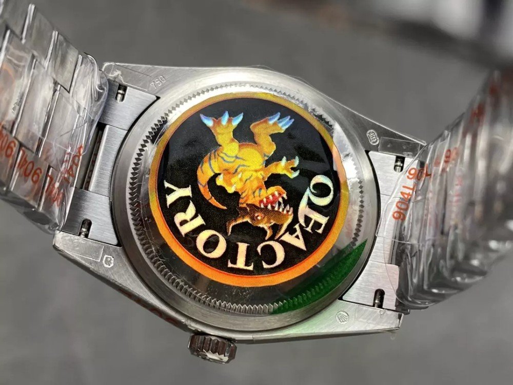 v5 롤렉스 데이데이트 청판 옴브레 다이얼 10P다이아  화이트골드 36mm 128236