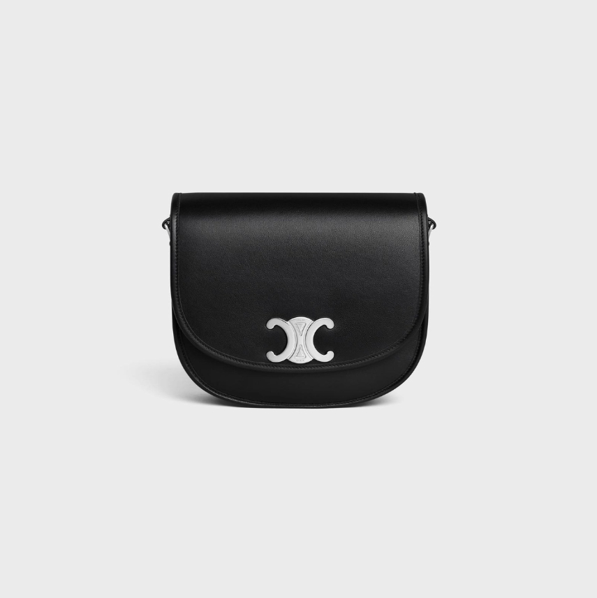 셀린느 서플 내추럴 카프스킨 미디엄 베사체 트리옹프 백 【매장-530만원대】