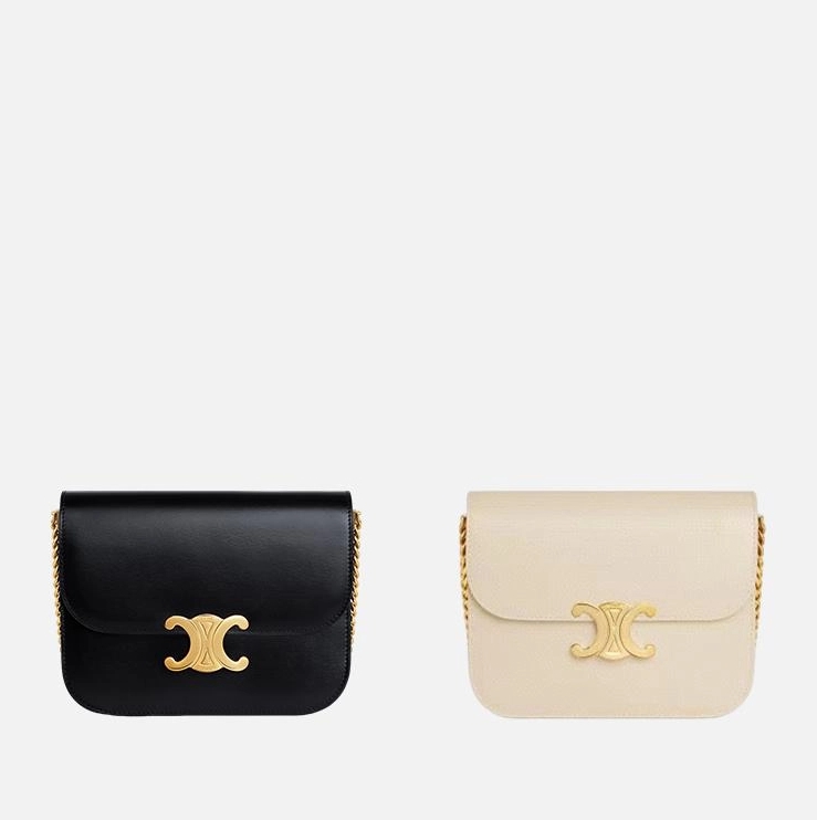 셀린느 샤이니 카프스킨 미디엄 컬리지백 【매장-550만원대】