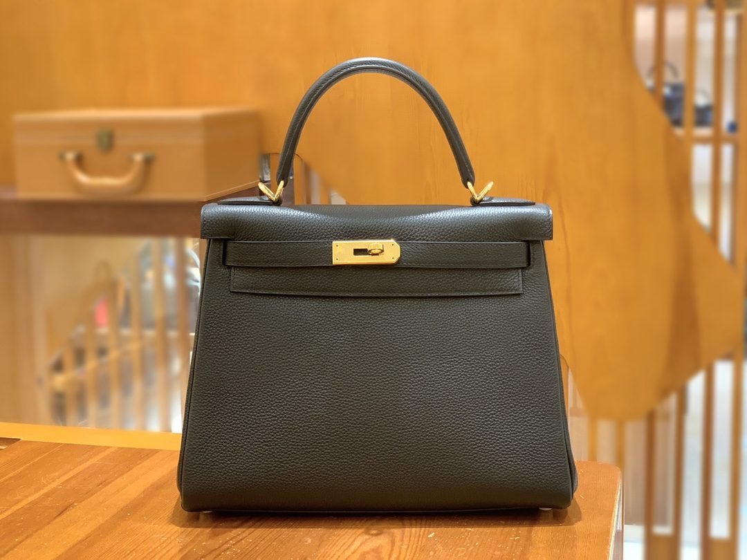 올수공 에르메스 켈리 28 토고 블랙 골드 버클