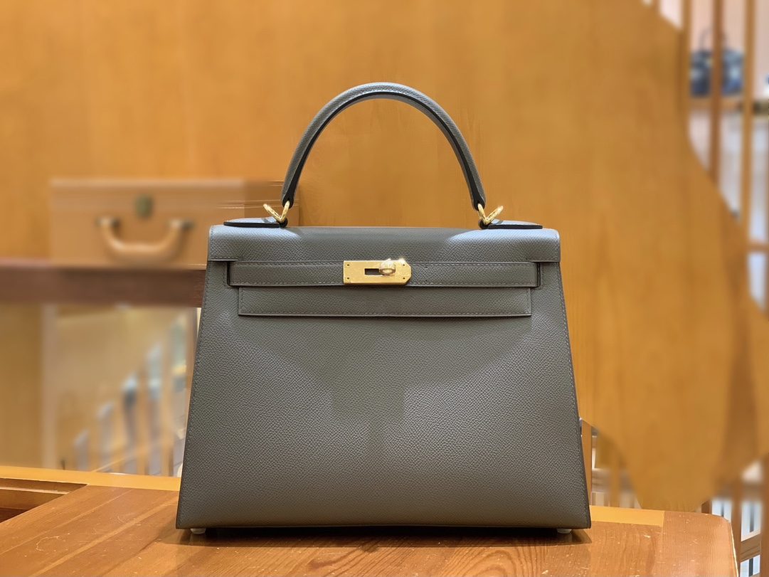 올수공 에르메스 켈리 28 엡송 퓨터 그레이 골드 버클