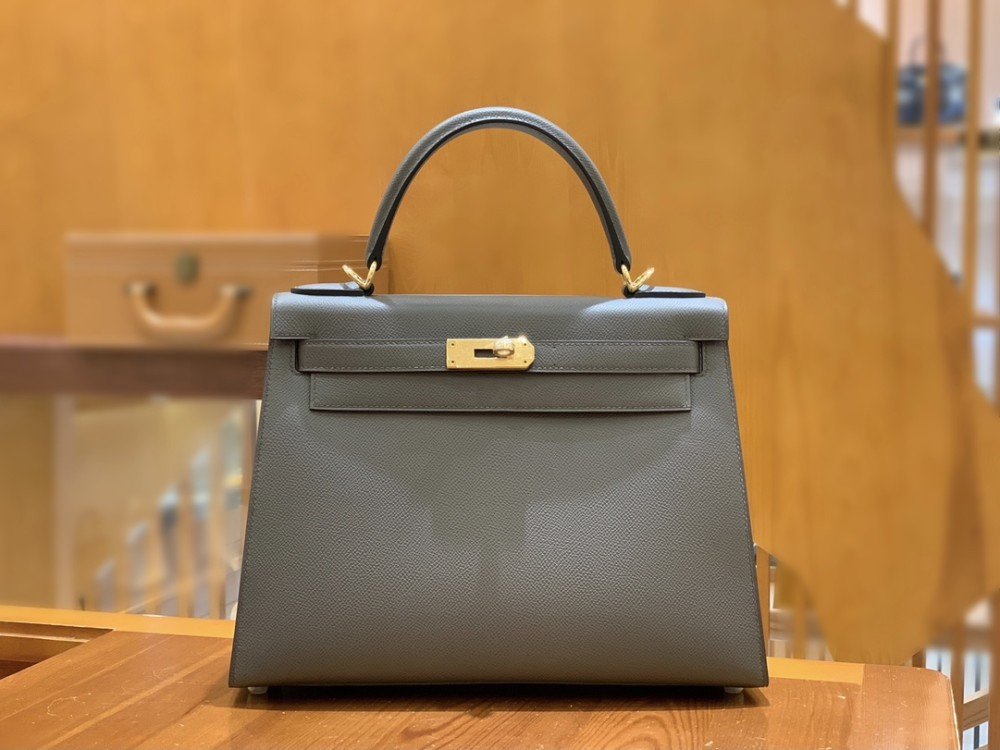 올수공 에르메스 켈리 28 엡송 퓨터 그레이 골드 버클