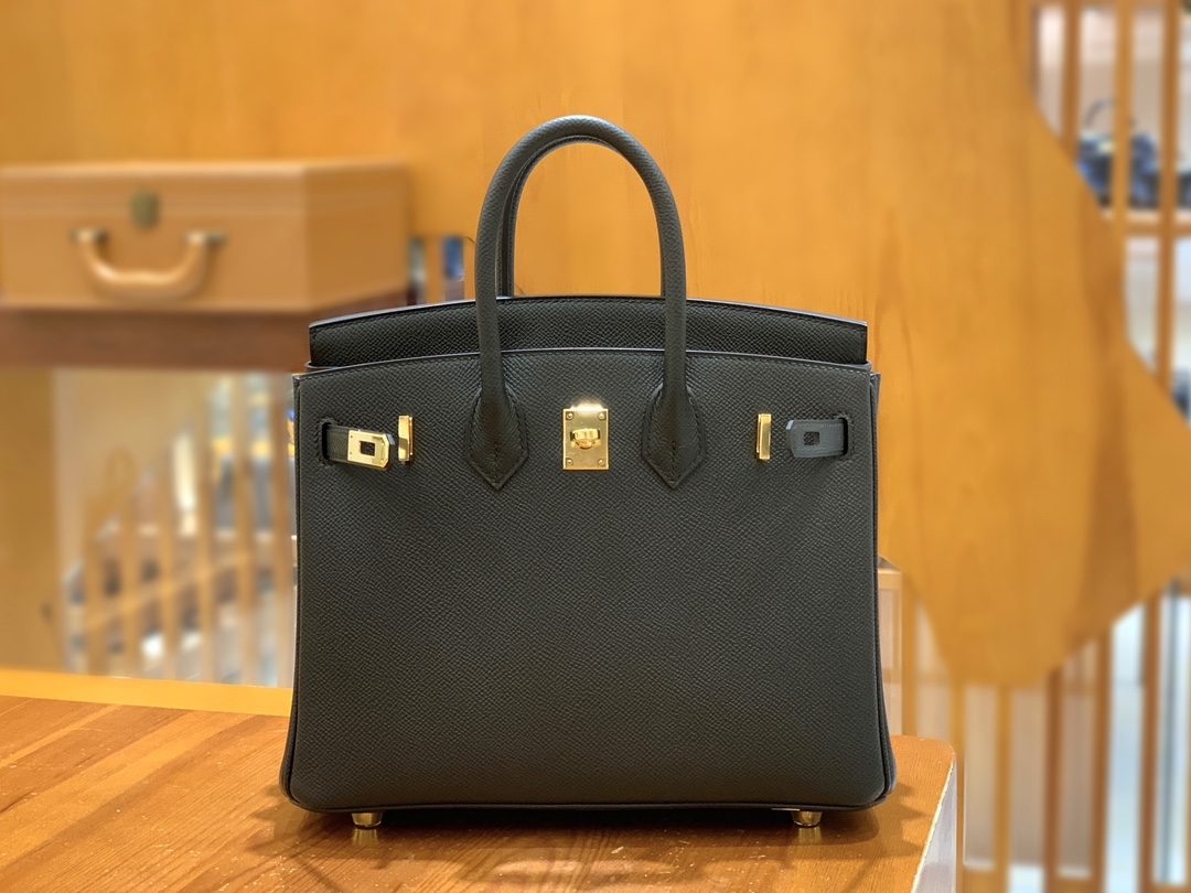 올수공 에르메스 버킨 25 엡송 블랙 골드 버클