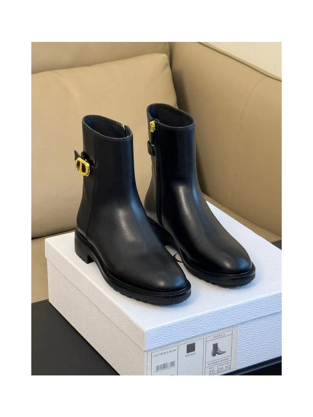 디올 앵클부츠 슈즈