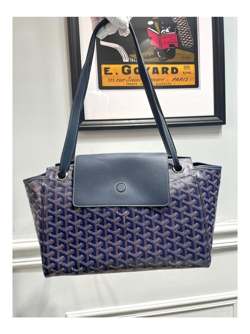 고야드 루에뜨 PM 네이비