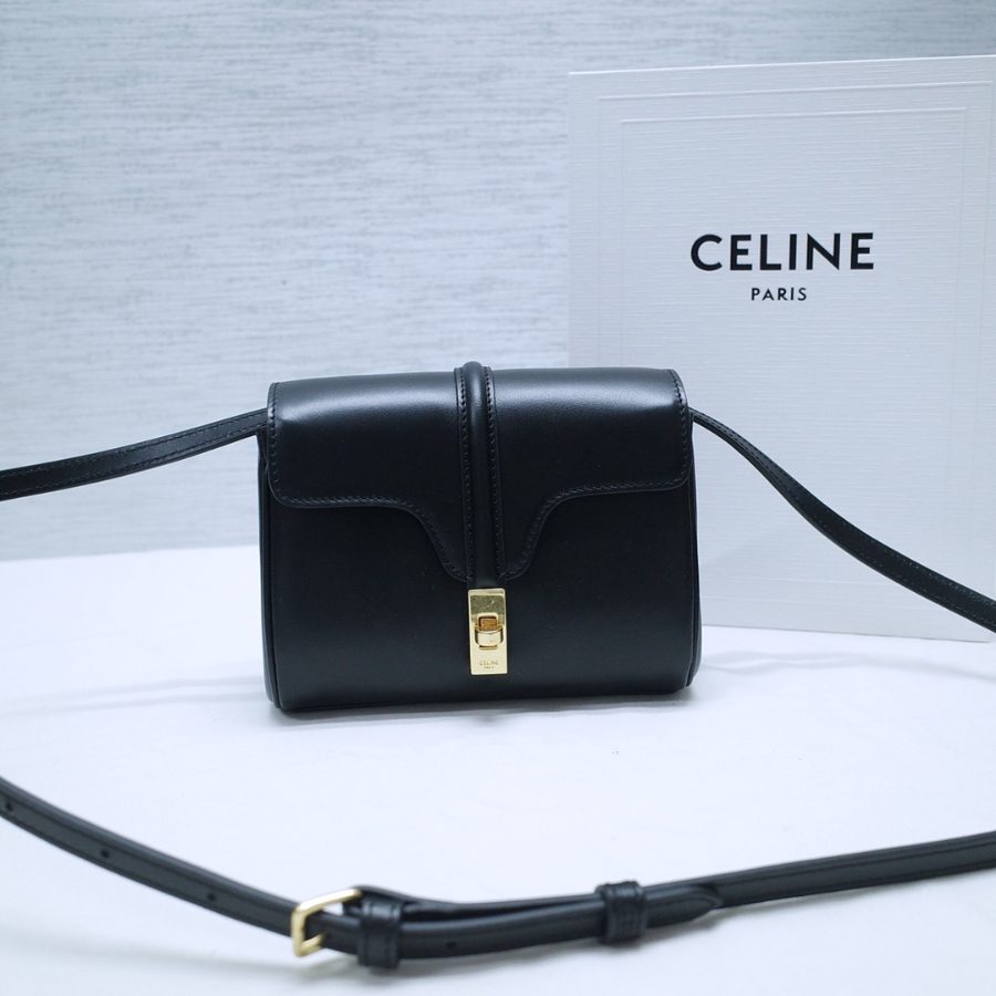 셀린느 숄더백 블랙