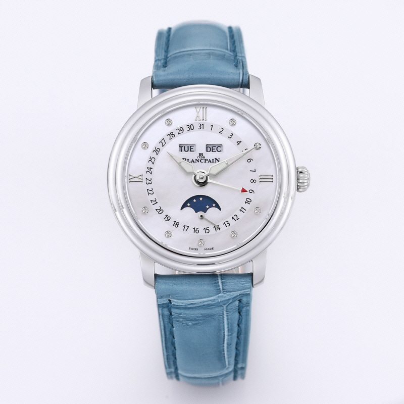 [premium] 블랑팡 레이디버드 퀀티엠 컴플릿 레더 스트랩 35mm 3663-1154-95A