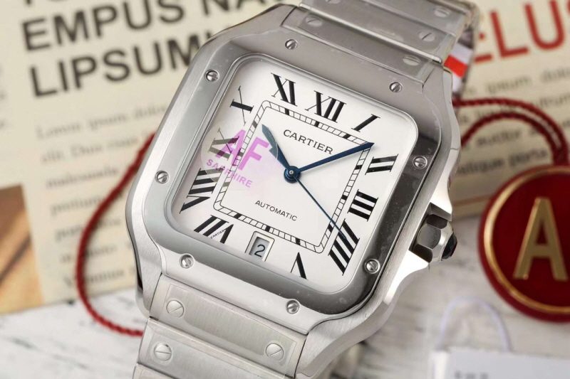 [premium] CARTIER 까르띠에 산토스 오토매틱 워치 WSSA0029