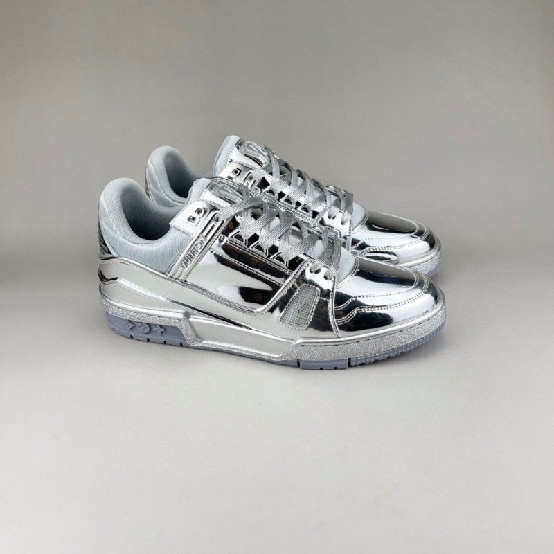 루이비통 트레이너 남녀공용 신발 운동화 스니커즈