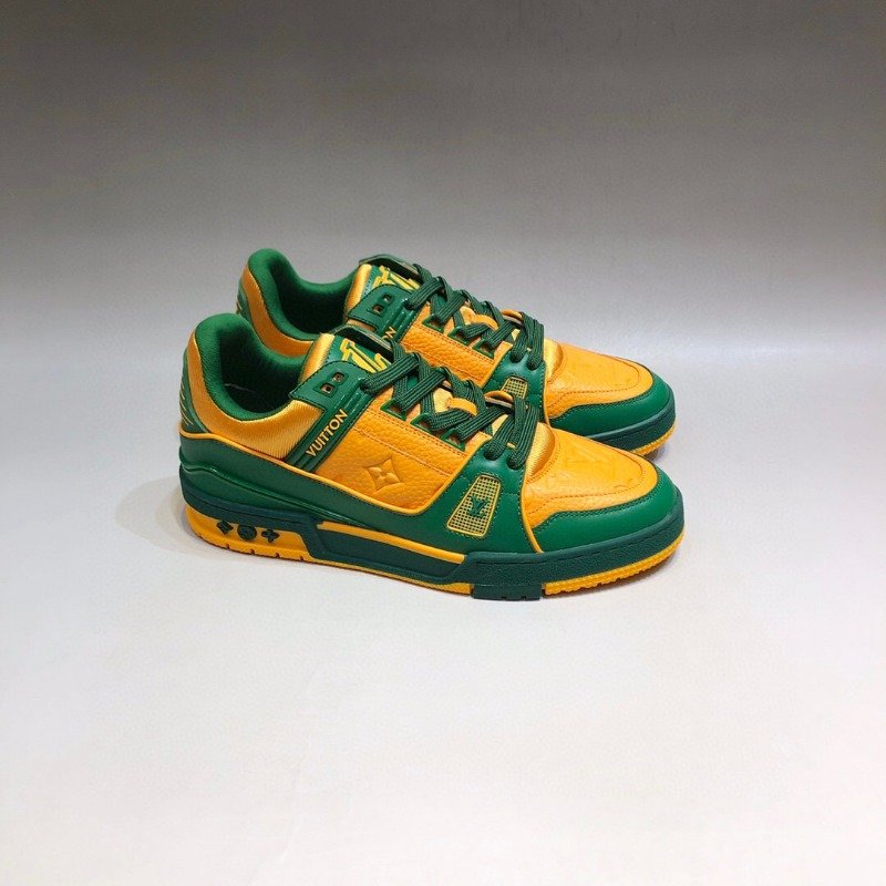 루이비통 트레이너 남녀공용 신발 운동화 스니커즈