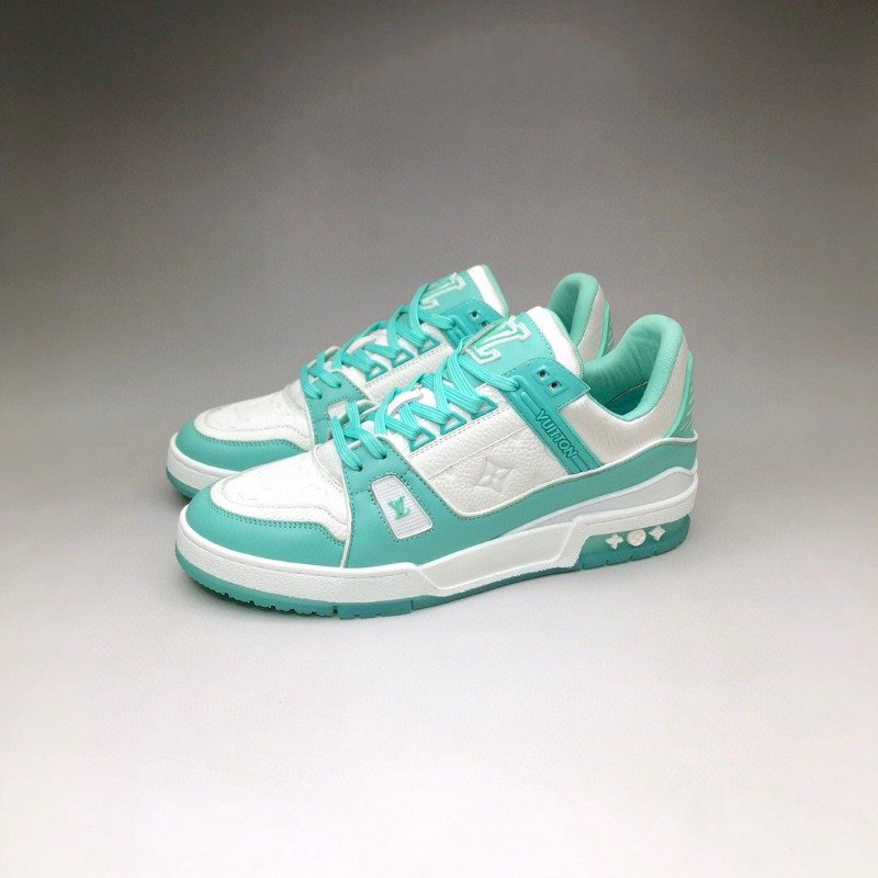 루이비통 트레이너 남녀공용 신발 운동화 스니커즈