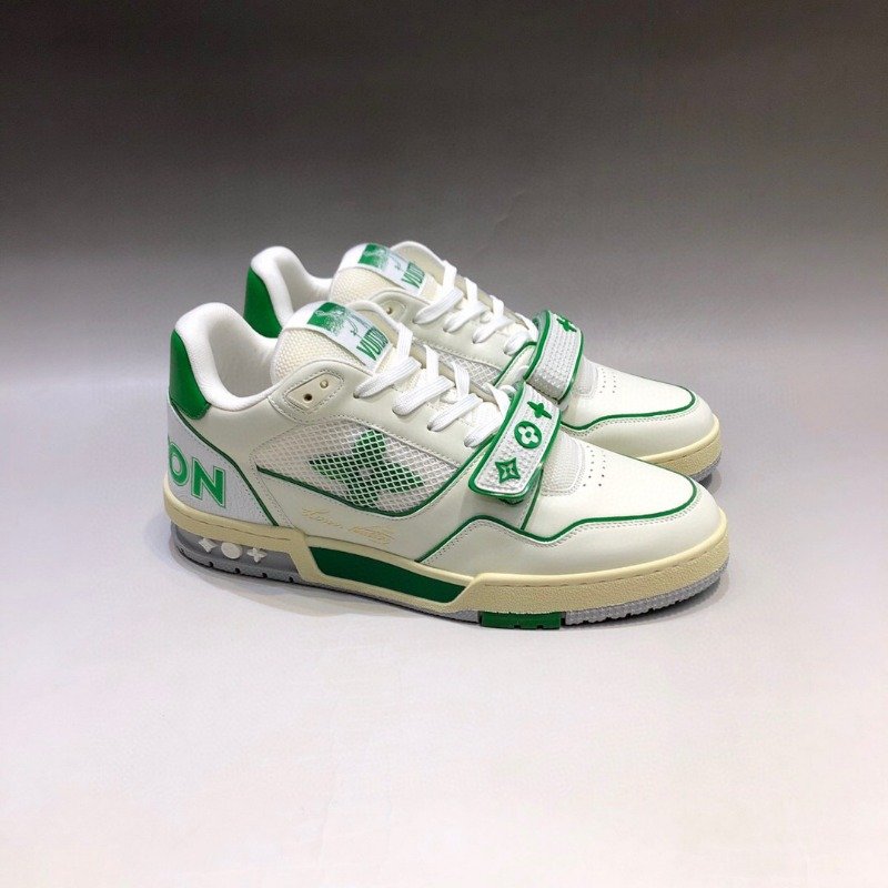 루이비통 트레이너 남녀공용 신발 운동화 스니커즈