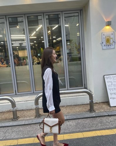 [손담비 PICK] 생로랑 카산드라 미디움 토트백