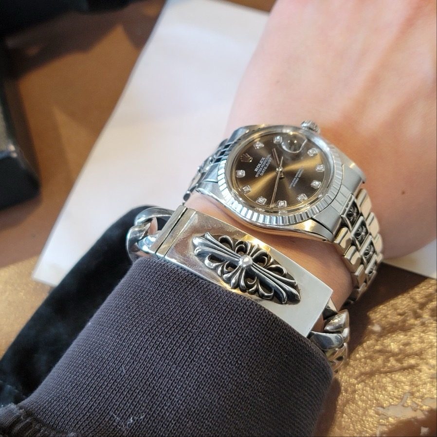 Chrome Hearts 크롬하츠 플로럴 클래식 체인 팔찌