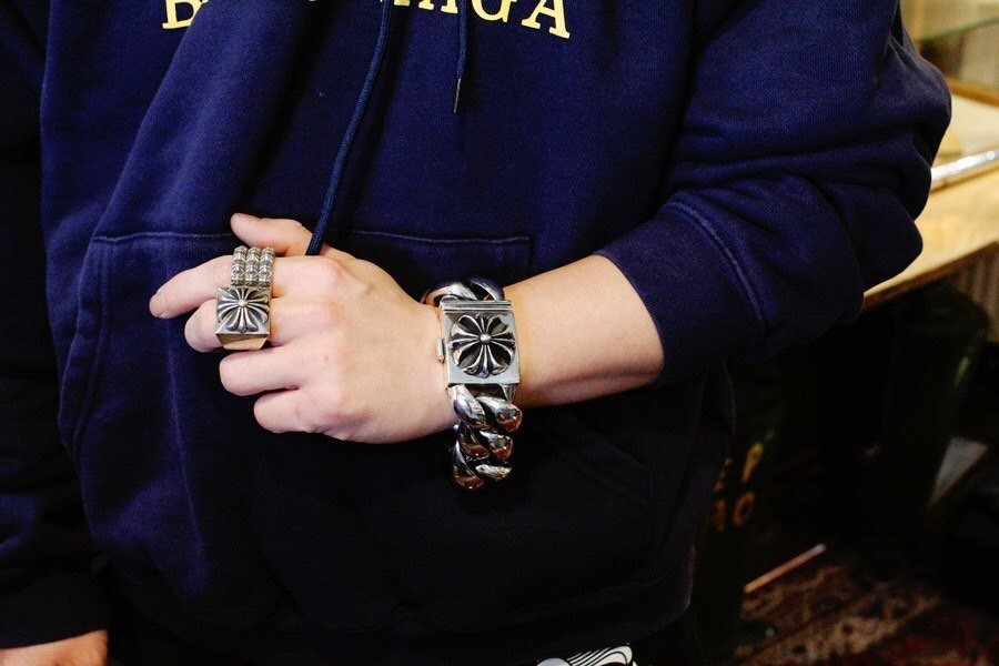 Chrome Hearts 크롬하츠 XXL 크로스 팔찌