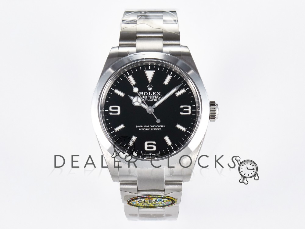 롤렉스 익스플로러 검판 다이얼 SS 브레이슬릿 40mm 224270