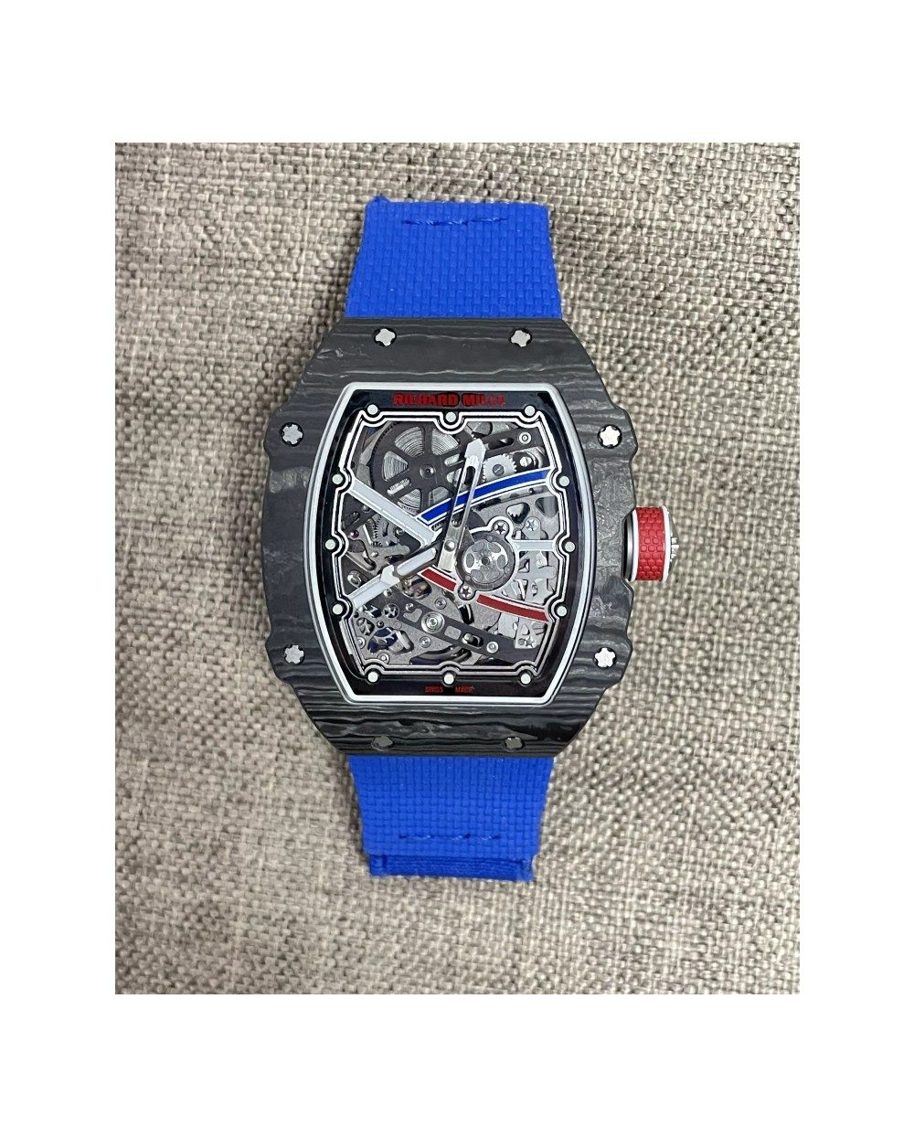 CNC커스텀 리차드밀 세바스티앵 오지에 에디션 블랙 카본 V5버전 RM67-02