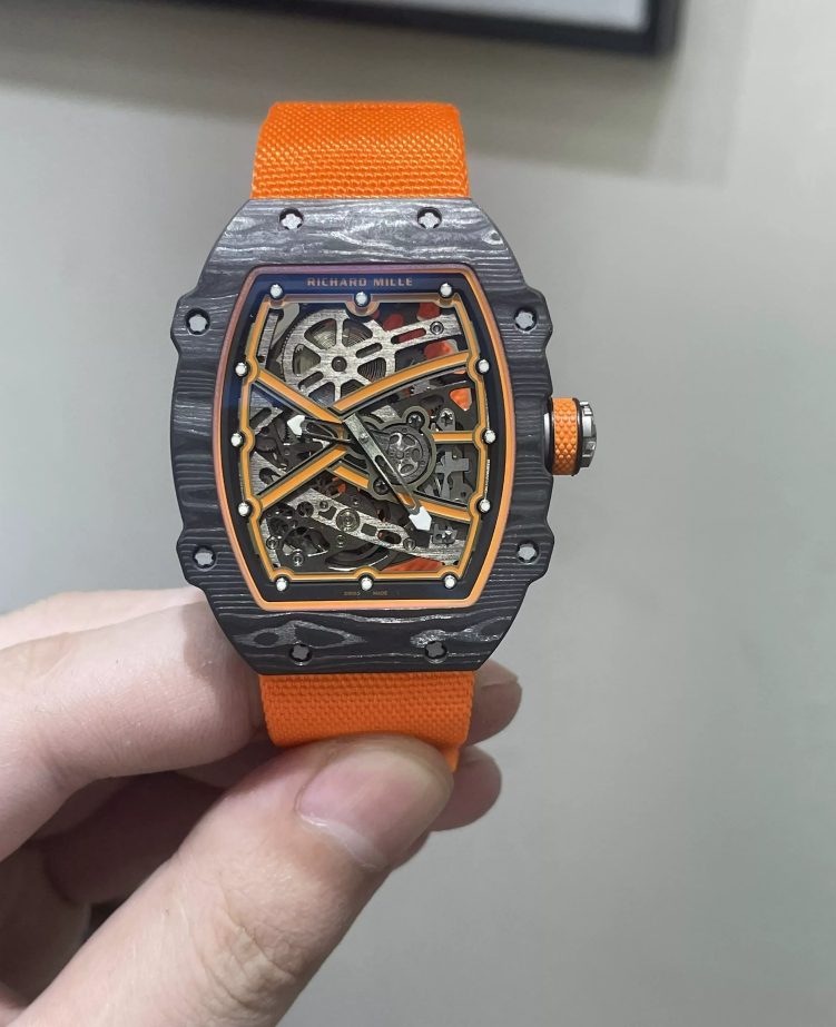 CNC커스텀 리차드밀 멕라렌 에디션 블랙 카본 RM67-02