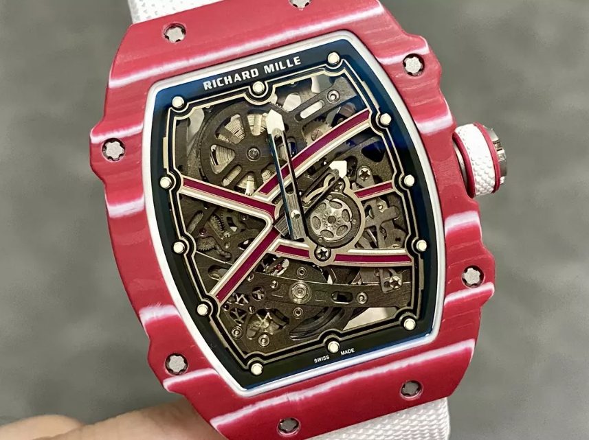 CNC커스텀 리차드밀 무타즈 에사 바르심 레드 카본 RM67-02