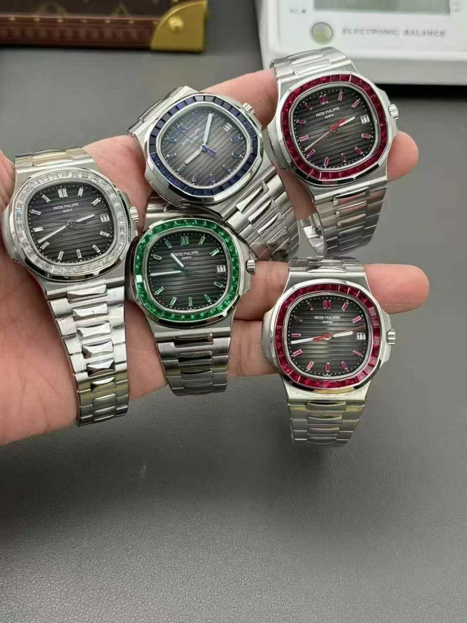 CNC 파텍필립 노틸러스 다이얼 베젤 커스텀 5711