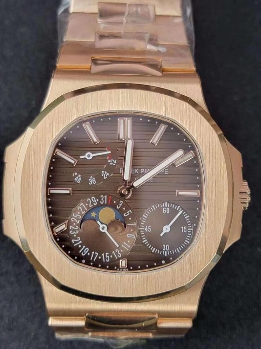 CNC 파텍필립 노틸러스 문페이즈 5712R 18K 로즈골드