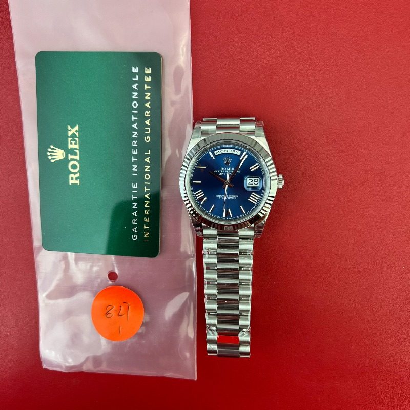 [더빠른배송] VS공장 데이데이트 40MM 블루 로만 QC완료