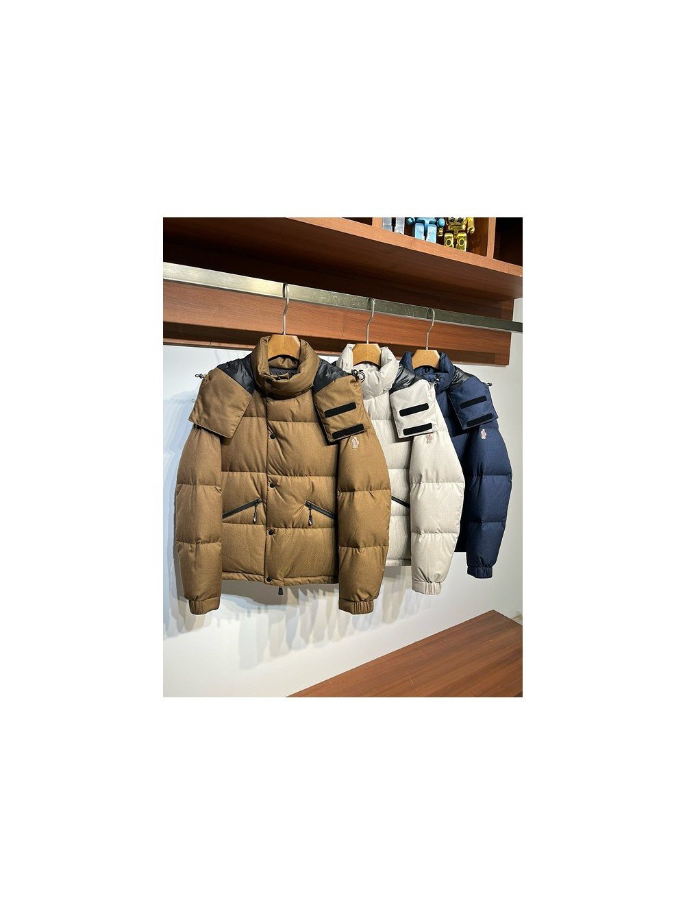 몽클레어 캐시미어 다운 패딩