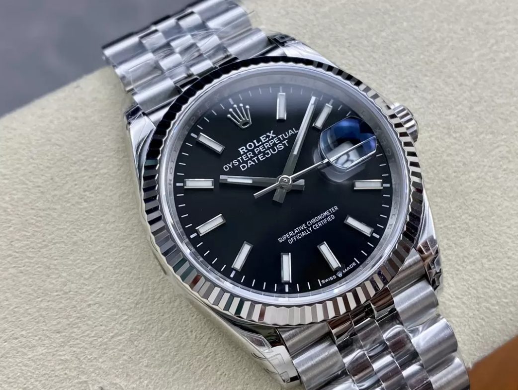 롤렉스 데이저스트 검판 다이얼 바인덱스 SS 쥬빌레 36mm 최신 V2버전 126234